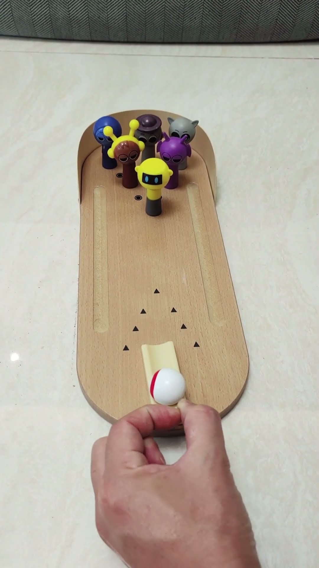 Sprunki vs mini bowling