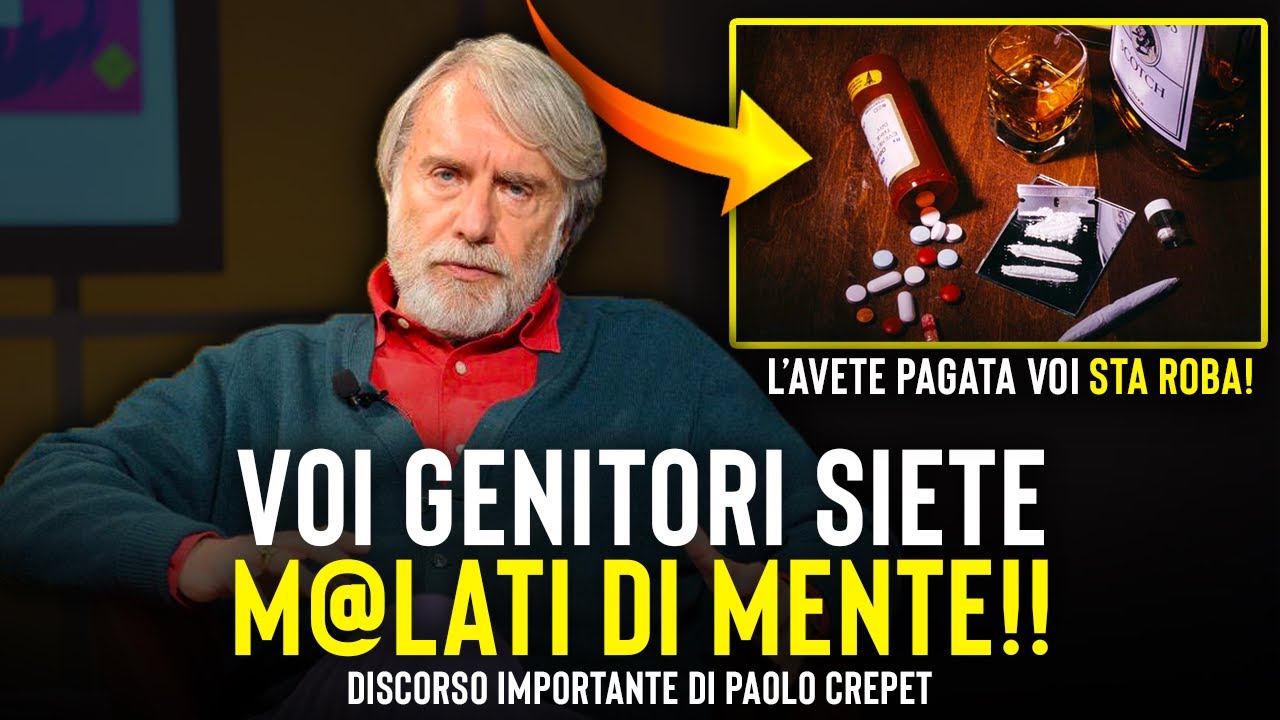 QUESTO DISCORSO TI FARÀ VENIRE I BRIVIDI! - Paolo Crepet 2023 - YouTube
