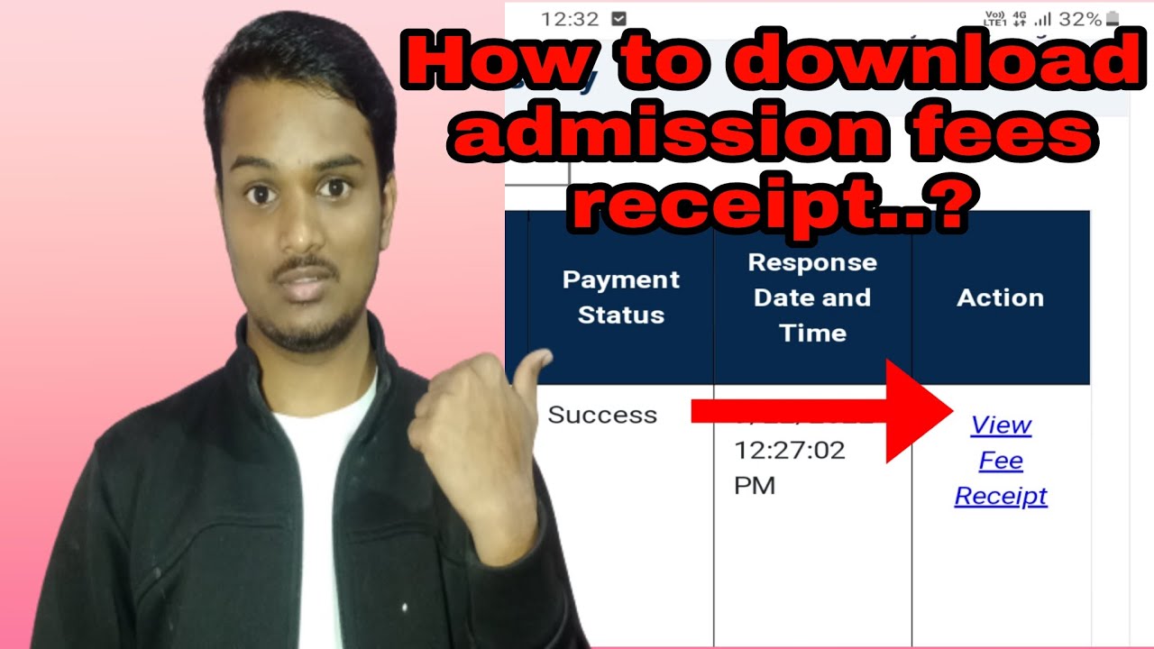 How To Download Admission Fees Receipt In Uucms Portal YouTube How To Download Admission Fees Receipt In Uucms Portal YouTube