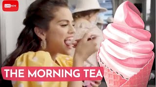 It’s tequila tuesday and a show filled with tea. - selena gomez has
us saying omt ... you’ll want to stick around for that tea later in
the show. what else...