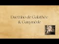 Duettino de galathe  ganymde  marielouise derval  franoislouis deschamps