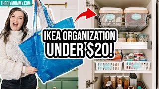 BEST IKEA Products Under $20 to Oganize your Home!!