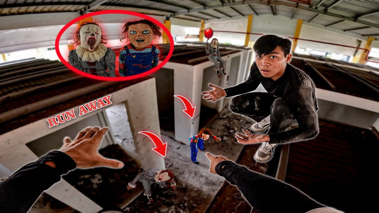 "POV Parkour Escape from Pennywise & Crazy Chucky 😱 | Will I Survive Till The End?"