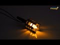 Video: Fiaccola da mano cm 8,2 h LED effetto fiamma tremolante 12V