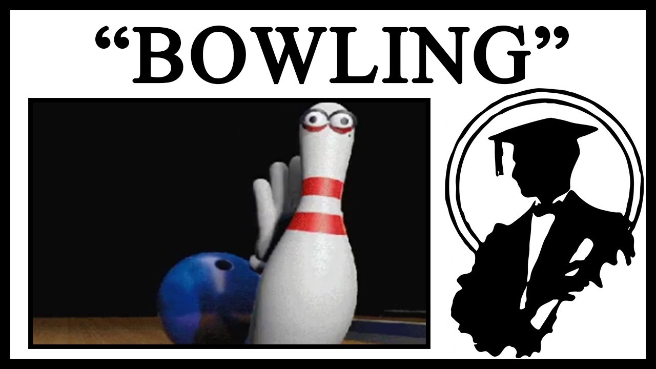 Bowling alley strike gif