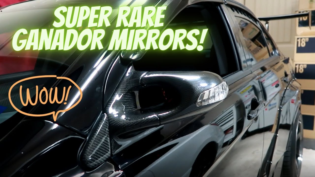 Installing super rare Ganador LED Side Mirrors! - YouTube