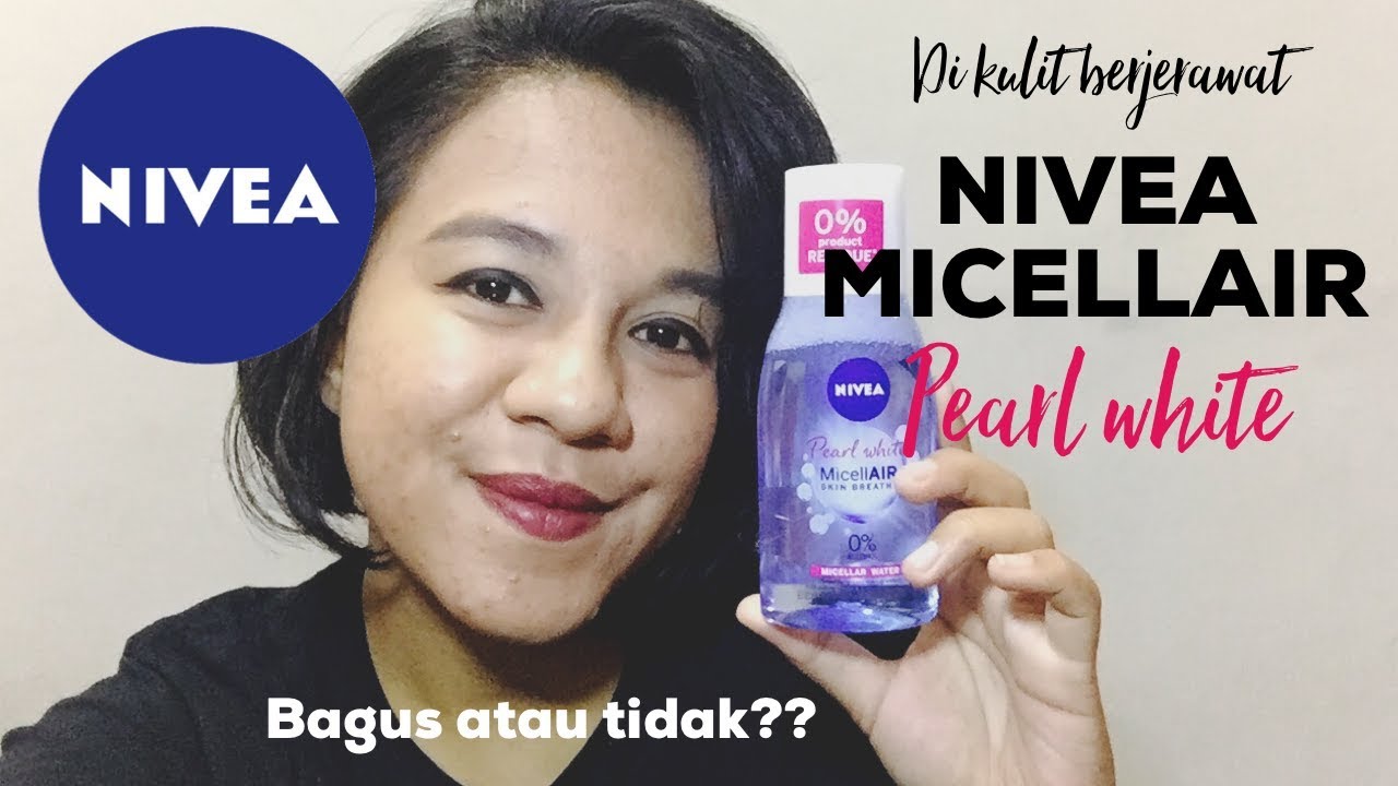 NIVEA MICELLAIR REVIEW | MICELLAR WATER | KULIT BERJERAWAT 