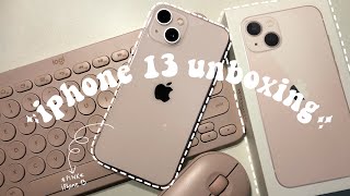 ✨unboxing my pink iPhone 13✨ | Philippines