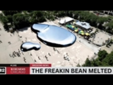 THE FREAKIN CHICAGO BEAN MELTED - YouTube