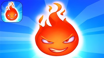 Burn & Run - Gameplay All Levels 1-6 (Android, iOS)