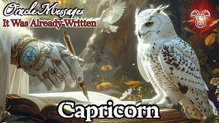 ♑capricorn — The Adjustment Is Over—this Now Fits Effortlessly