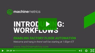The Machine Data Digital Thread: Driving Factory Floor Automations with Equipment Data