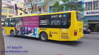 Wheels On The Bus 🚌 Bus Sai Gon 🚌 Video For Kids | HT BabyTV ✔︎