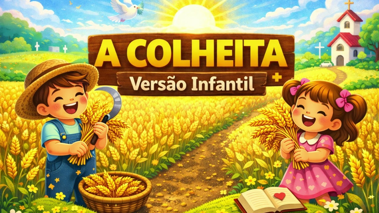 🌾✨ A COLHEITA – Nova Versão Infantil para Cantar com a Família ✨🌾