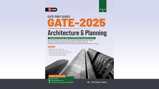 GATE 2025 : Architecture & Planning Vol 2 – Guide by Ar. Jinisha Jain