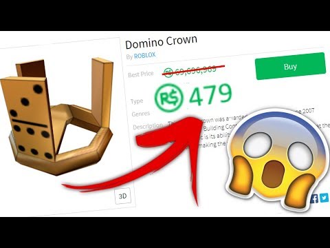 roblox free domino crown