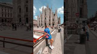 #dica de #foto na frente do #duomo de #milao #europe #viagem #italia #italy #milan #viajar #europa