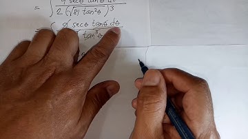 Integration by Trigonometric Substitution (Part 4) by J.V.Viola