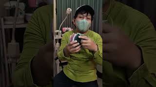Masker duckbill warna warni