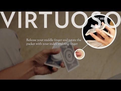 Card Flourish Tutorials - Virtuoso : One Handed Re...