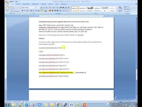 Word Press Issue: Cannot use calderawp\calderaforms\pro\api\local\settings