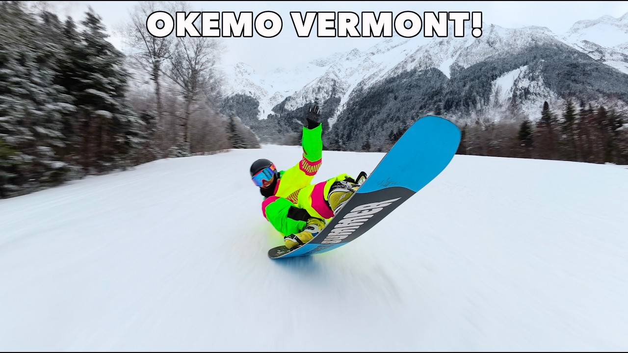 Loose Snowboarding at Okemo HOT LAPS w/ THE HOMIES!!