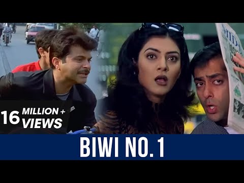 Biwi No.1 | All comedy Scenes | Salman Khan | Karishma Kapoor | Anil Kapoor | Pooja Entertainment