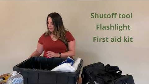 Creating Your Emergency Kit