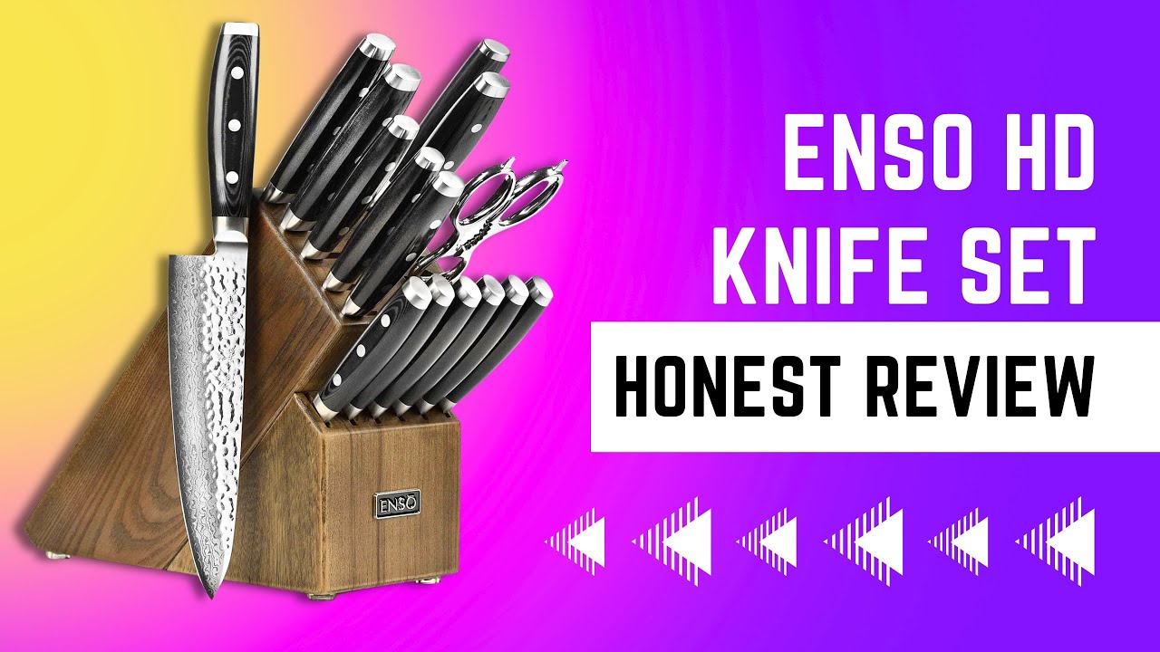 Enso HD 16 Piece Knife Set Review, Unboxing and Reviewing