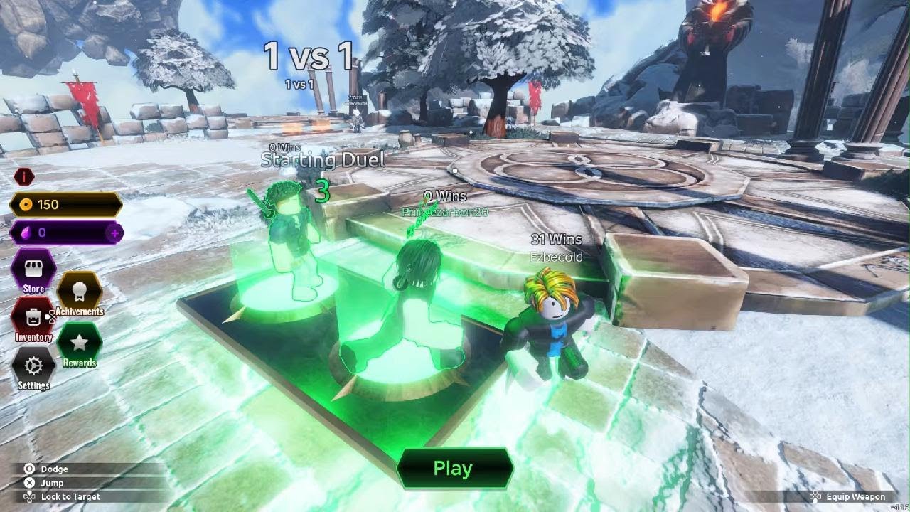 Roblox: 1 vs 1 Dueling Grounds