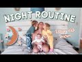 Night Routine with two toddlers and a newborn