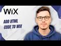How To Add Html Code To Wix [2026 Guide]