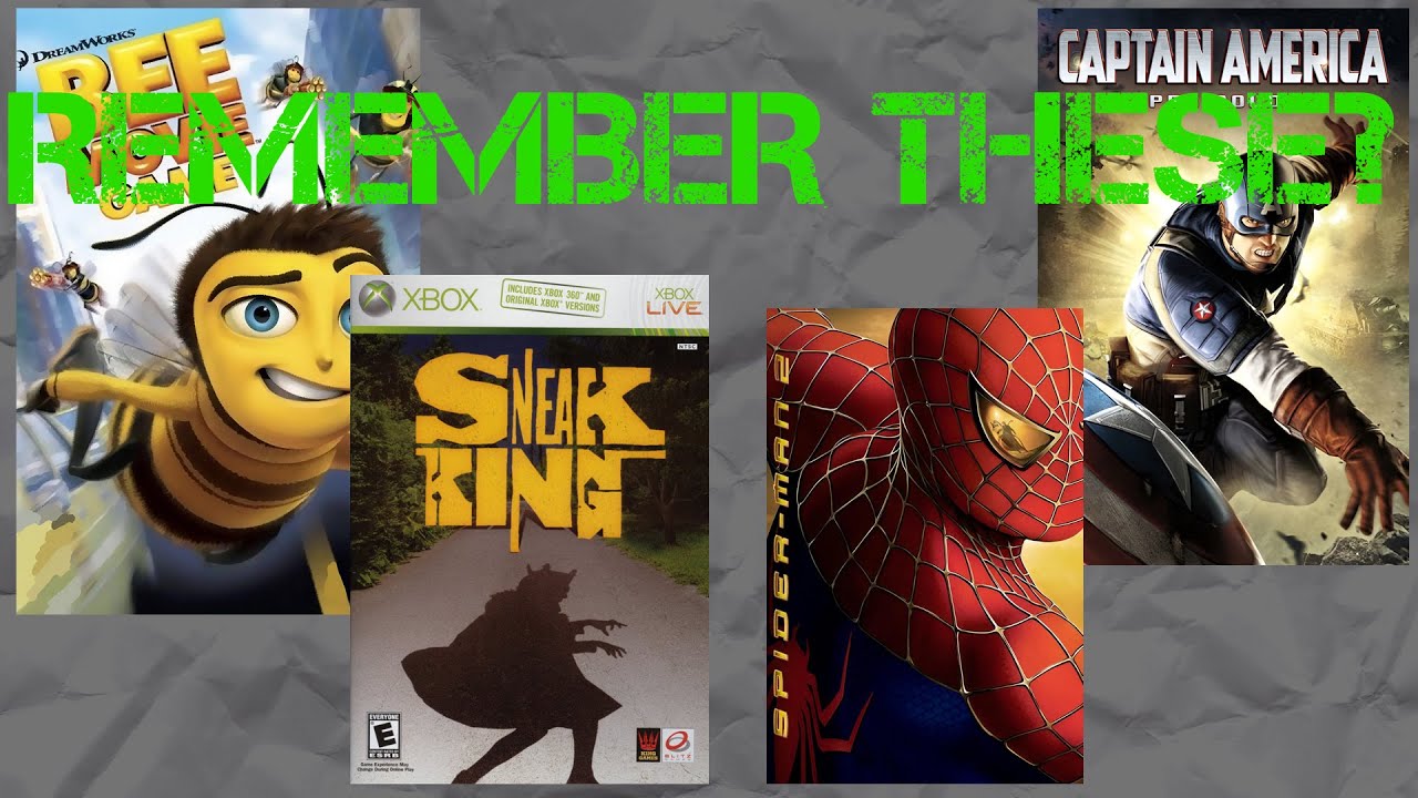 The lost art of the movie tie-in game