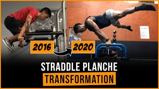 STRADDLE PLANCHE TRANSFORMATION | STARTING FROM ZERO!