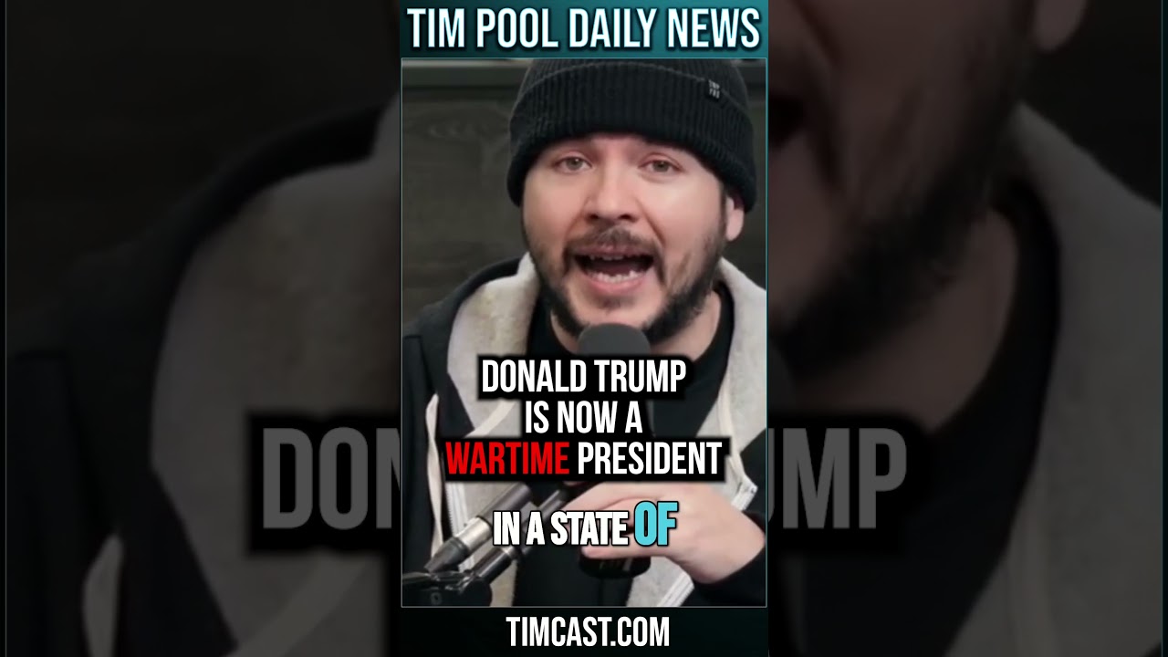 Trump Is Now A WARTIME President #shorts