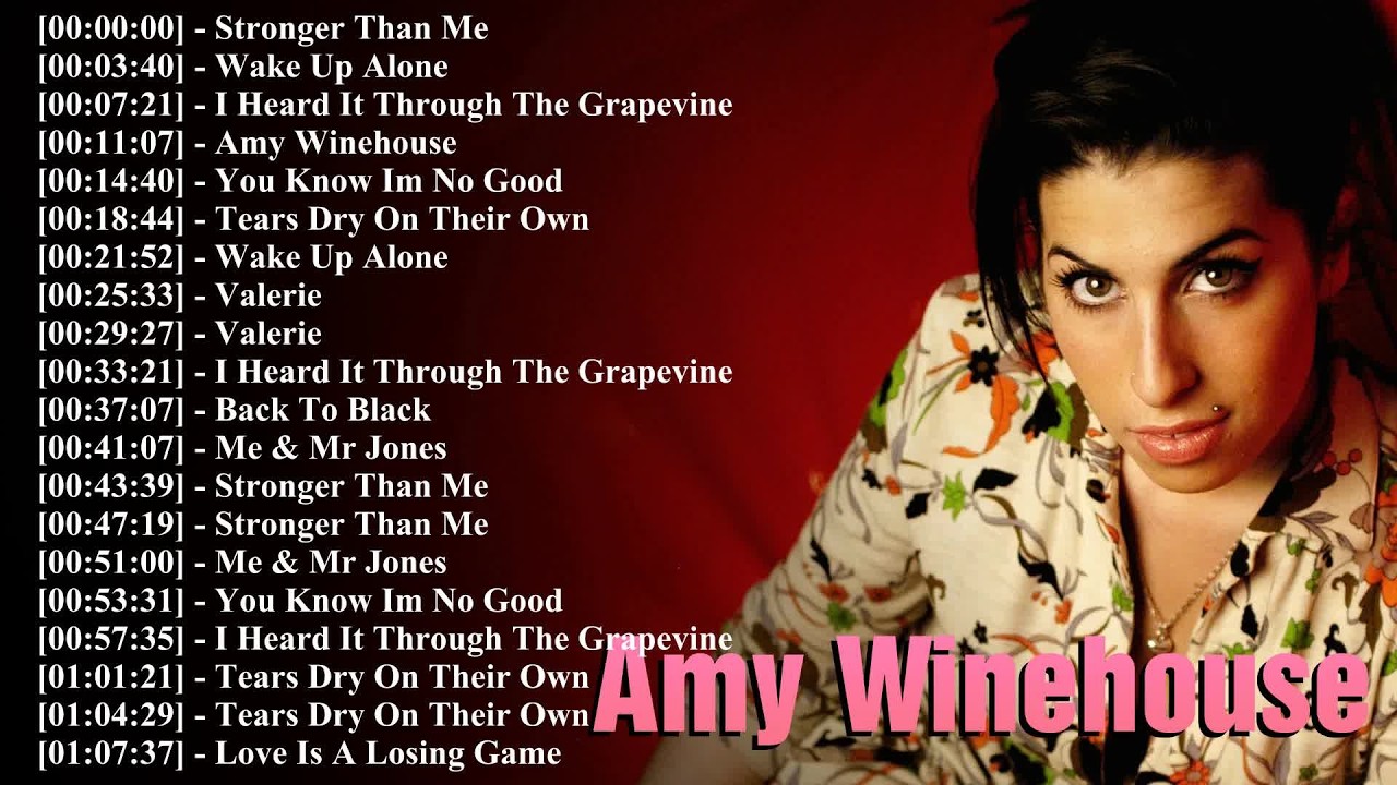 Amy Winehouse Full Album