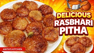 Winter Special Rasbhari Pitha Bangladeshi Pitha Recipe, -12