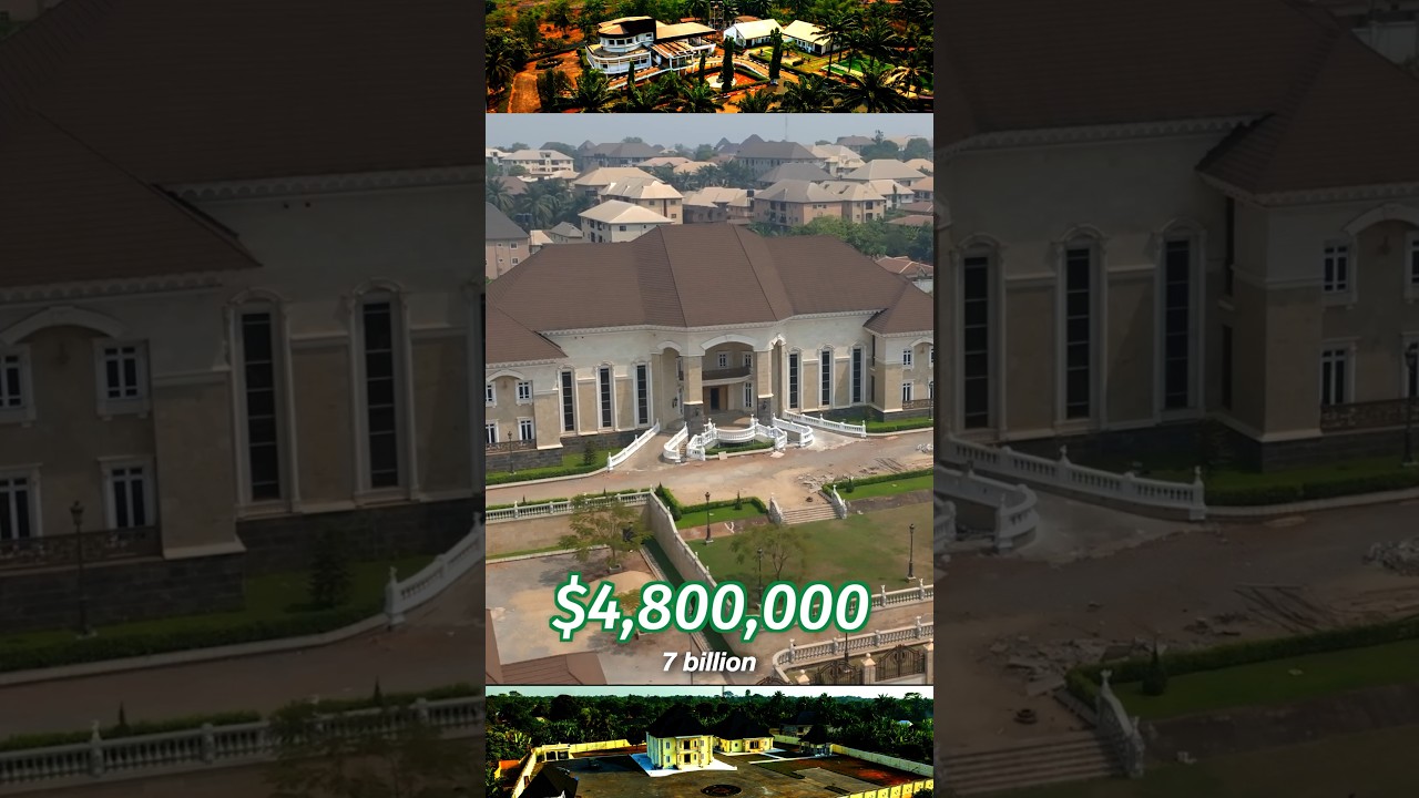 Почему нигерийцы строят пустующие особняки в своих деревнях 