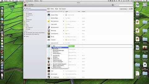 How to block somebody on skype