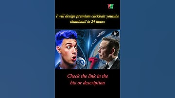 I will design premium clickbait YouTube thumbnails in 24 hours #shorts #youtubeshorts #shortsvideo