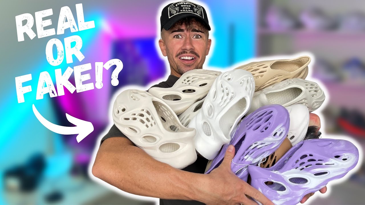 I Bought EVERY Fake Yeezy Foam Runner I Could Find! - YouTube