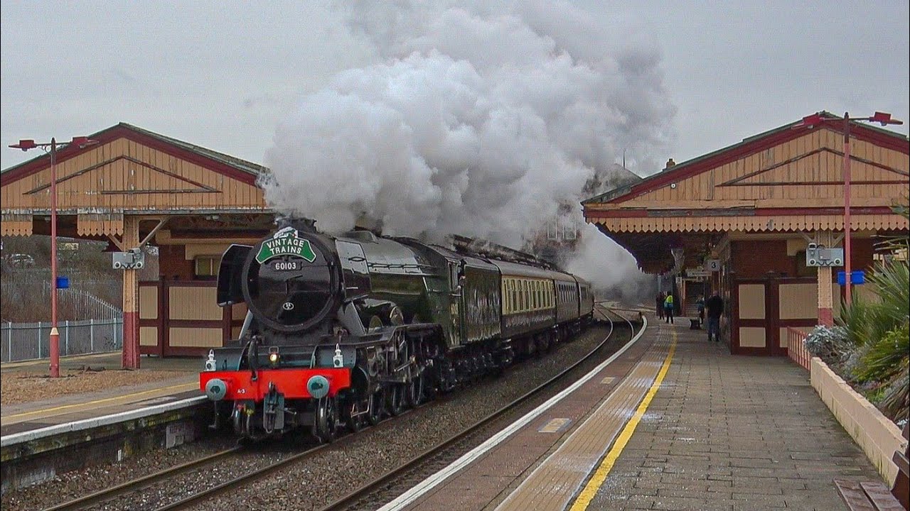 The Moor Street Scot - 60103 Flying Scotsman works five trips from Birmingham 18/02/26