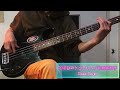 【土曜日のシンデレラ/北原佐和子】BASS COVER【ベース 指弾きの練習】