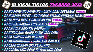DJ TIKTOK TERBARU 2025-🎵DJ CINTA DARI SEBERANG - KU PANDANG PANDANG🎵DJ NGAPAIN REPOT FULL ALBUM