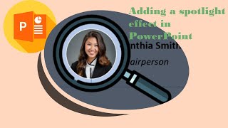 Spotlight Effect in Microsoft PowerPoint