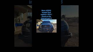More Ford Explorer 2024 Azdps Trooper.