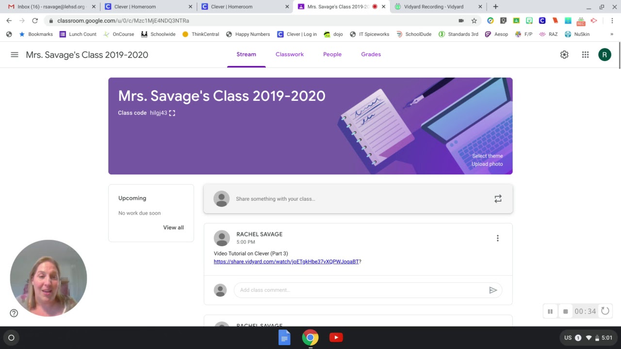 Welcome to Distance Learning Google Classroom Wrap Up - YouTube