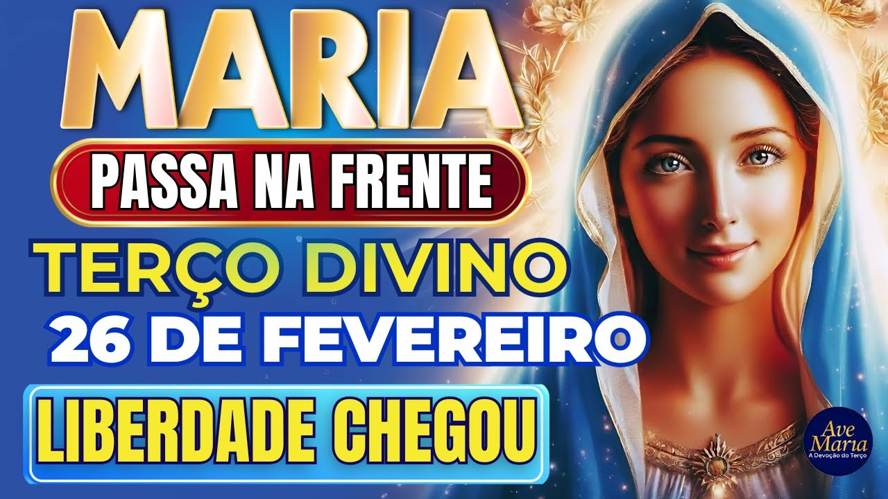 📿 Terço Maria Passa na Frente 🌹 Liberte do Vício Agora 🙏