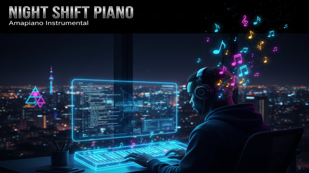Ночная смена на фортепиано 🛠️ Жесткий инструментальный амапиано