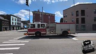 Cincinnati Fire Department Engine 20, Medic 51 and Medic 35 Responding 8/18/26
